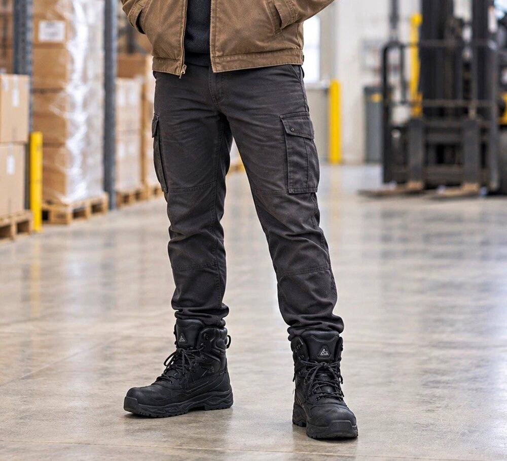 ACE Work Boots Men’s 11.5 Black Safety Toe Slip Resistant EH Utility Boots 72116